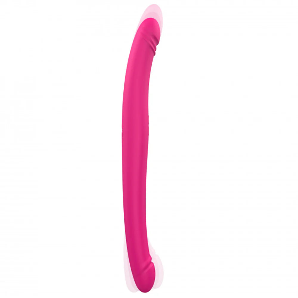 Dorcel Orgasmic Double Do Rechargeable Thrusting & Vibrating Double Dildo Pink