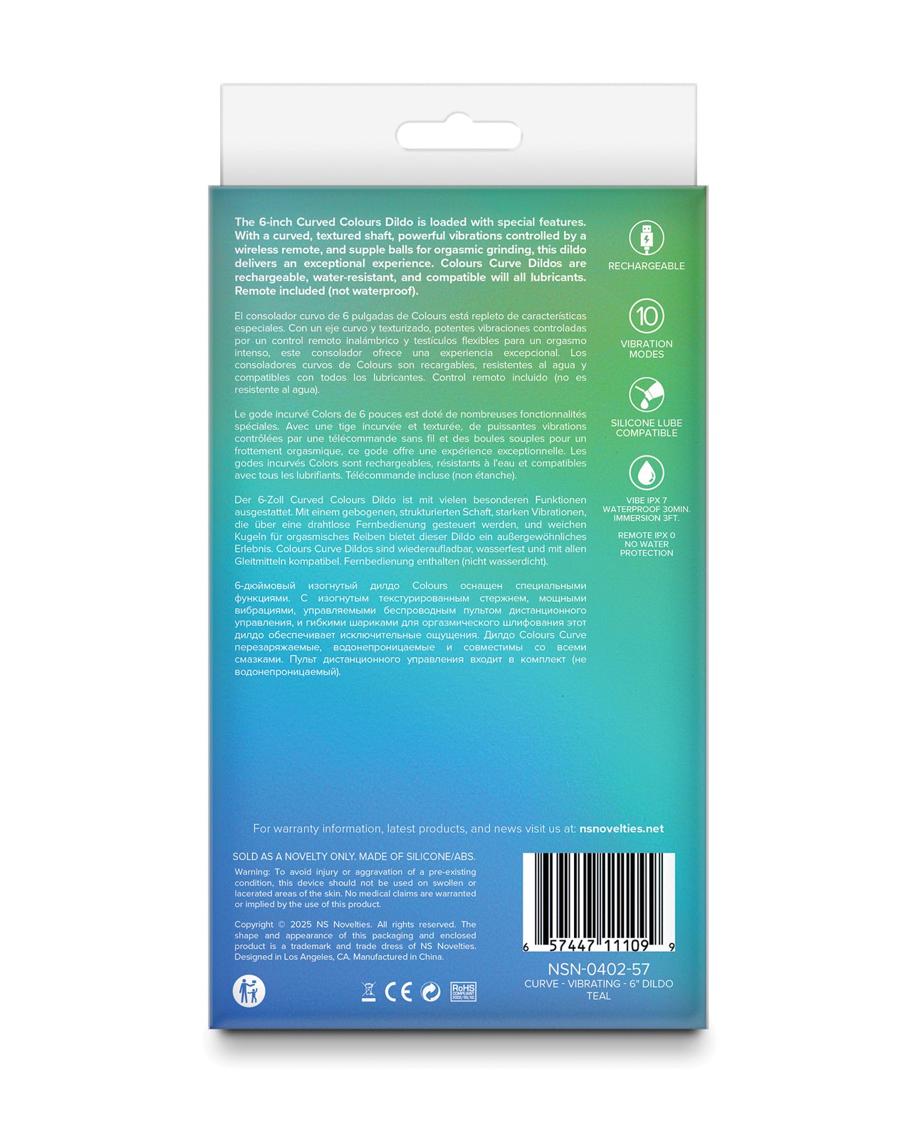 colours-curve-vibrating-6-dildo-teal4