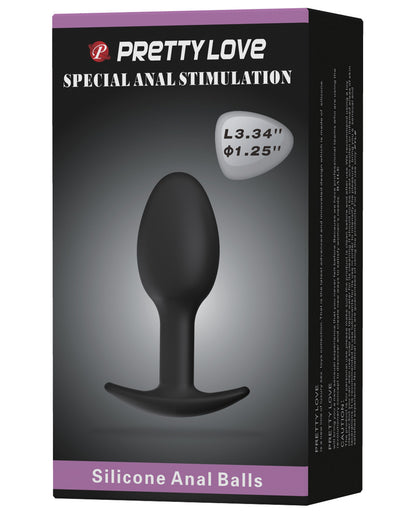 pretty-love-3-34-silicone-anal-plug-w-ball-black1