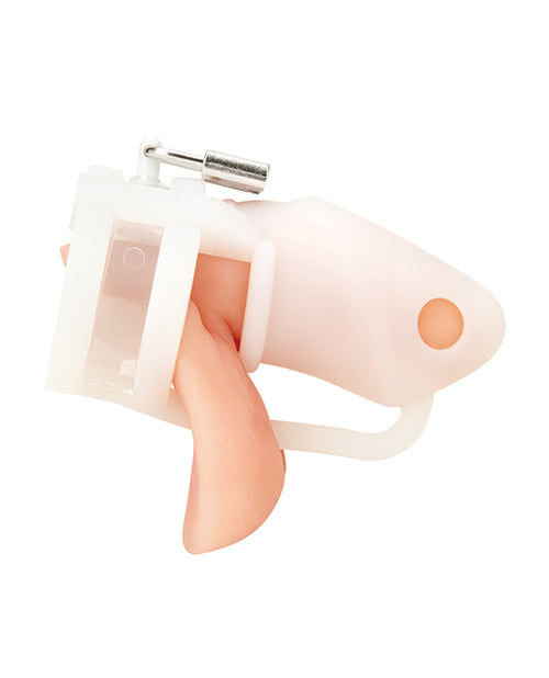 blue-line-2-silicone-mini-cock-cage-with-ball-divider-white4