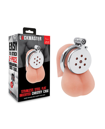 lockmaster-stainless-steel-flat-inverted-chastity-cage-silver3