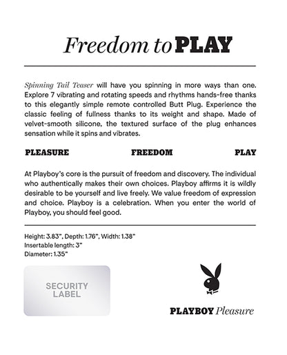 playboy-pleasure-spinning-tail-teaser-butt-plug-salute6