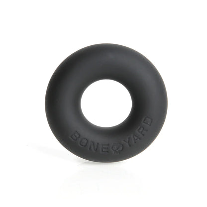 Boneyard Ultimate Silicone Cock Ring Black