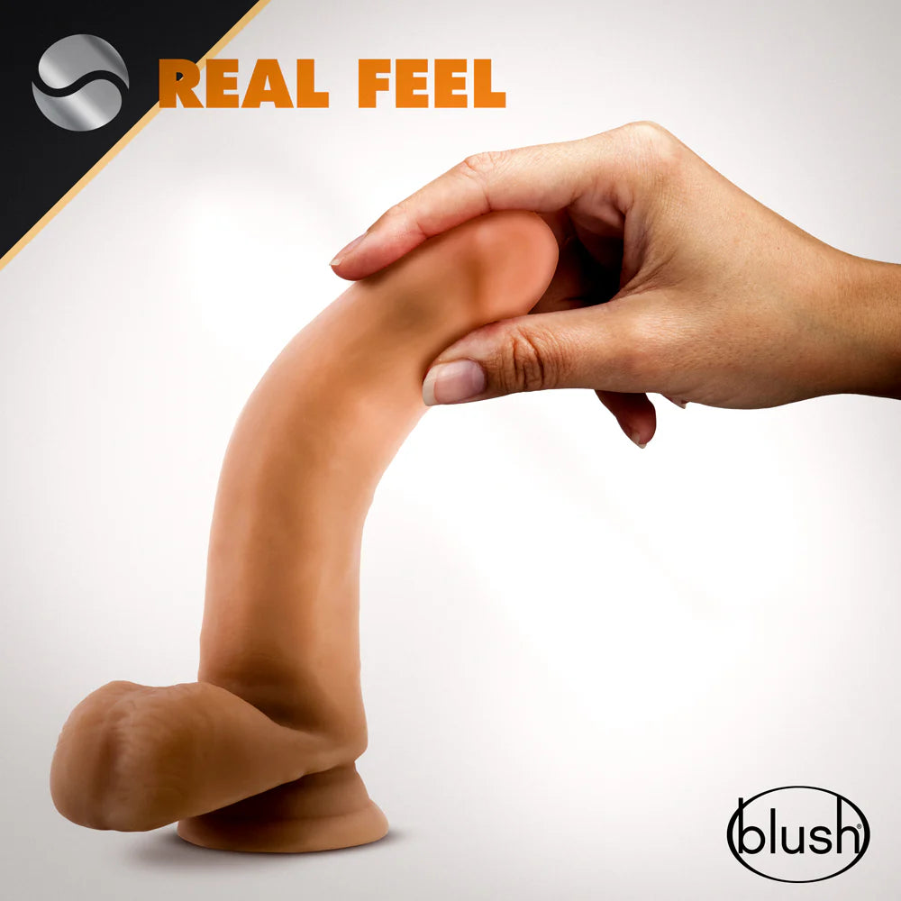 dr-skin-glide-realistic-7-in-self-lubricating-dildo-with-balls-tan11