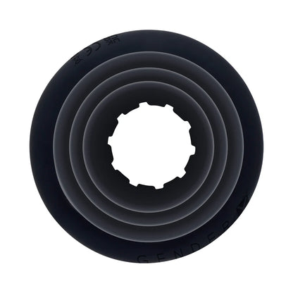 Gender X ECHO Vibrating Shaft w/Removable Silicone Sleeve - Black