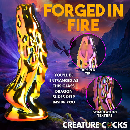 Creature Cocks Dragon Glass Glass Dildo