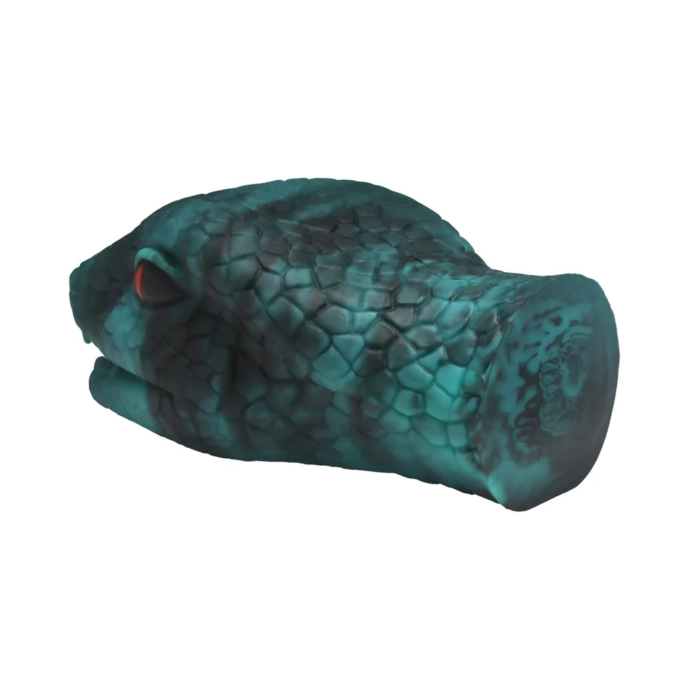 Creature Cocks Serpentine Stroker Silicone Masturbator Green