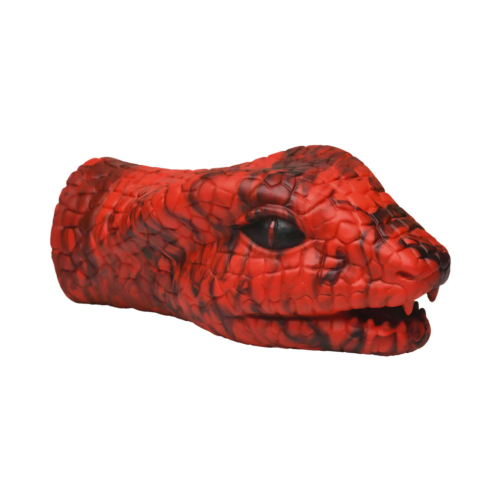 Creature Cocks Serpentine Stroker Silicone Masturbator Red
