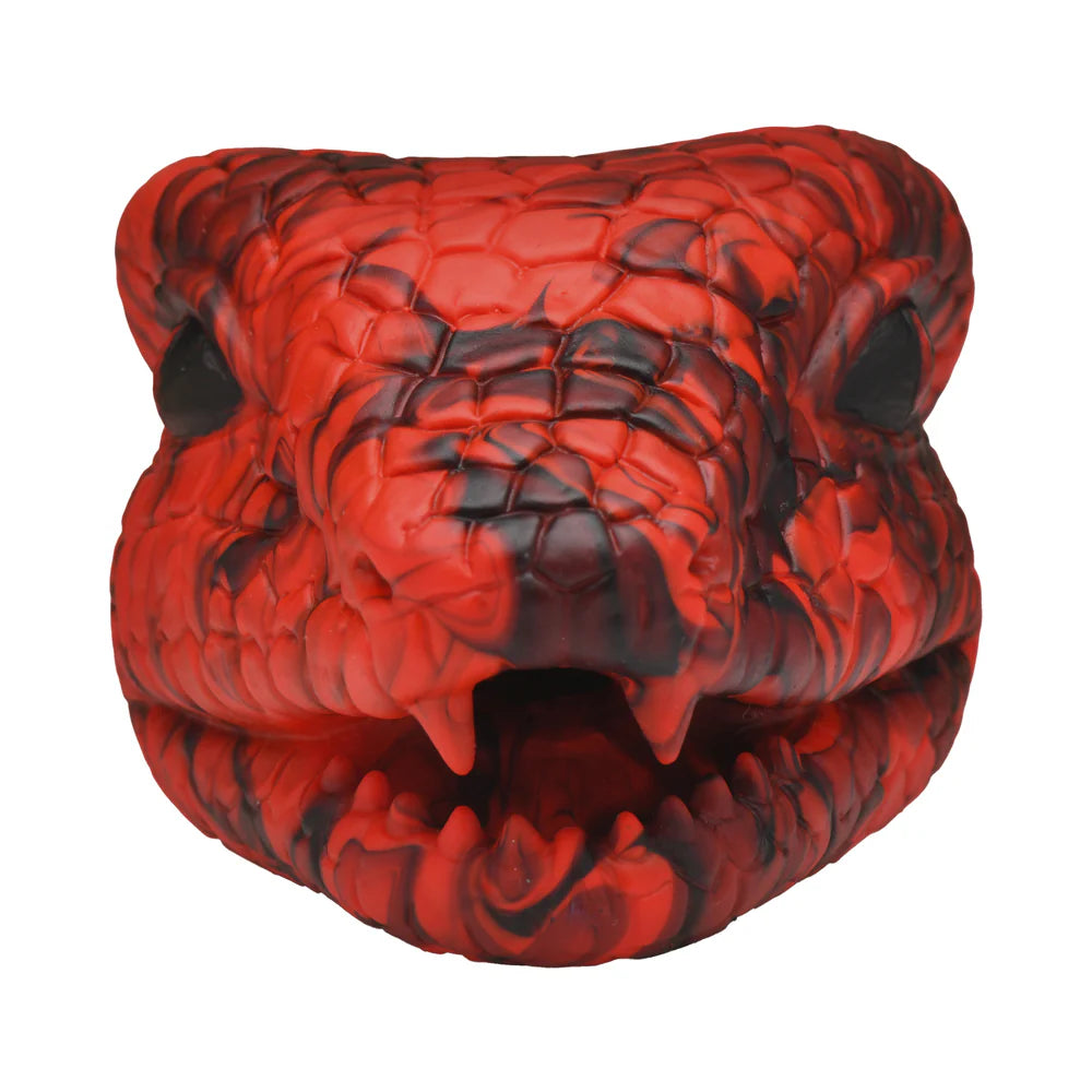 Creature Cocks Serpentine Stroker Silicone Masturbator Red