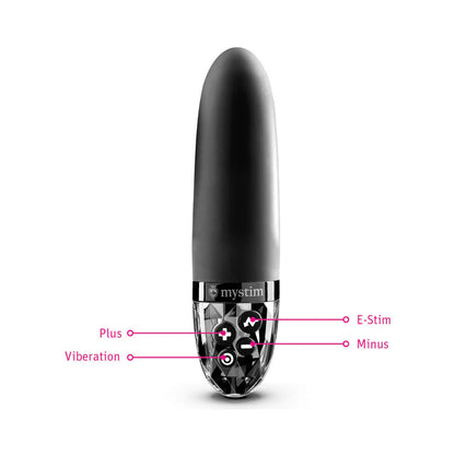 Mystim Sleak Freak E-Stim Vibrator Black