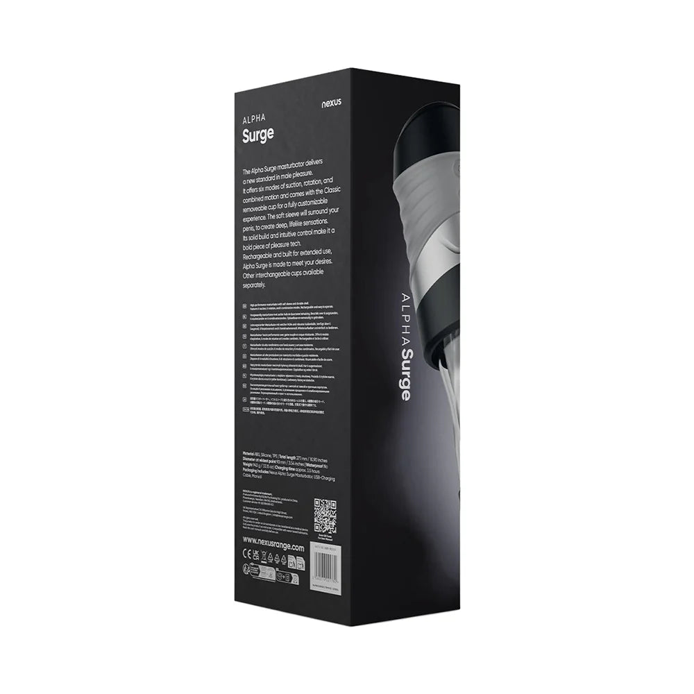 Nexus Alpha Surge Masturbator w/Classic Cup
