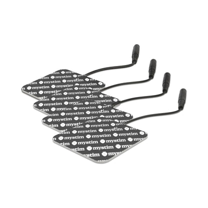 Mystim Replacement Square Electrode Pad 4-Pack
