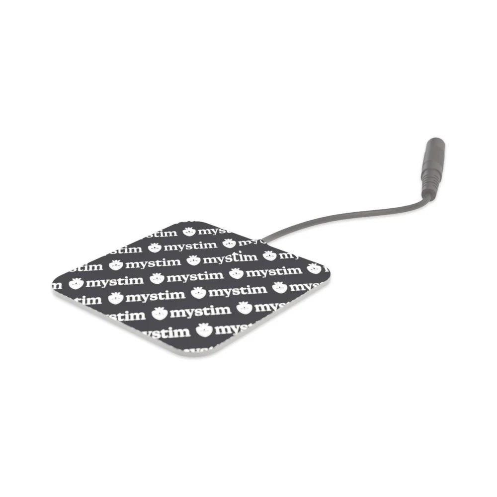 Mystim Replacement Square Electrode Pad 4-Pack