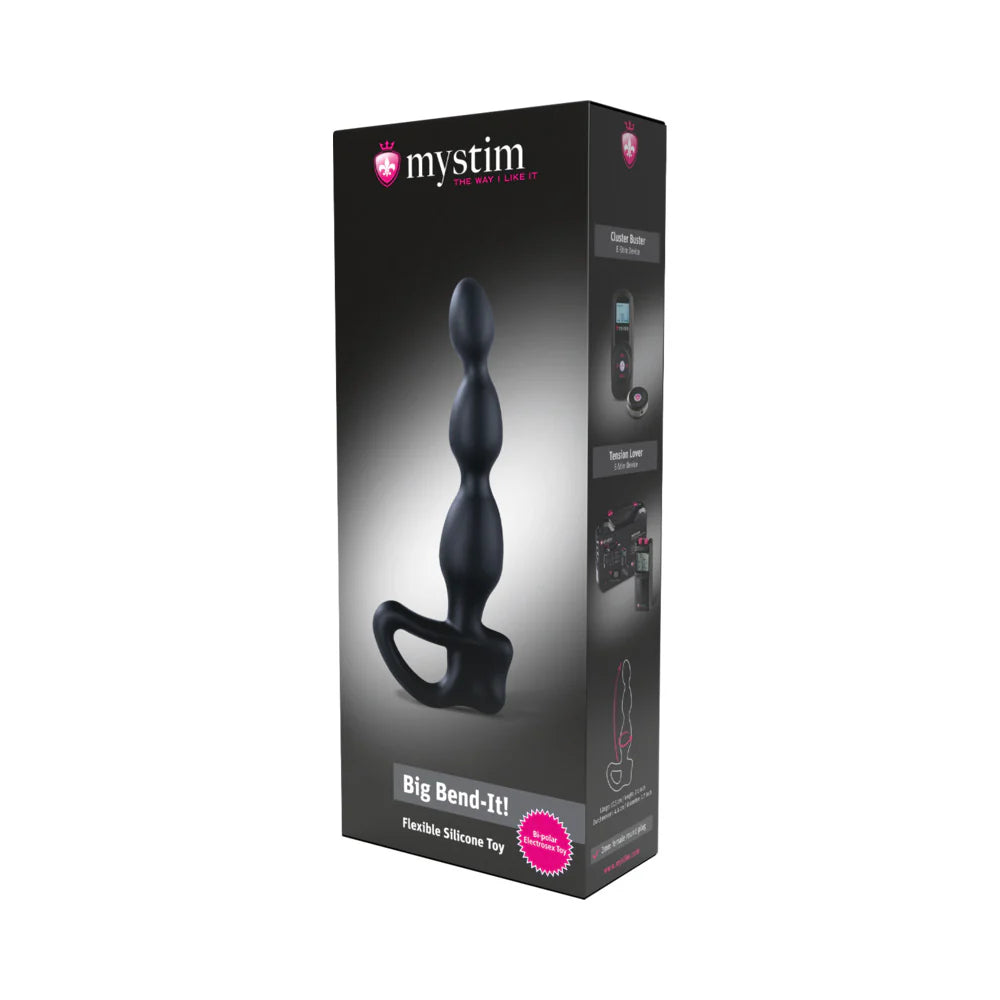 Mystim Big Bend-it E-Stim Flexible Prostate Stimulator