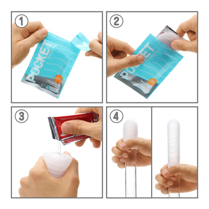 Tenga Pocket Masturbator Sleeve Block Edge