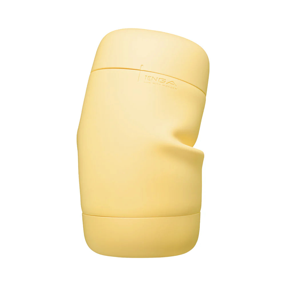 Tenga Puffy Stroker Custard Yellow
