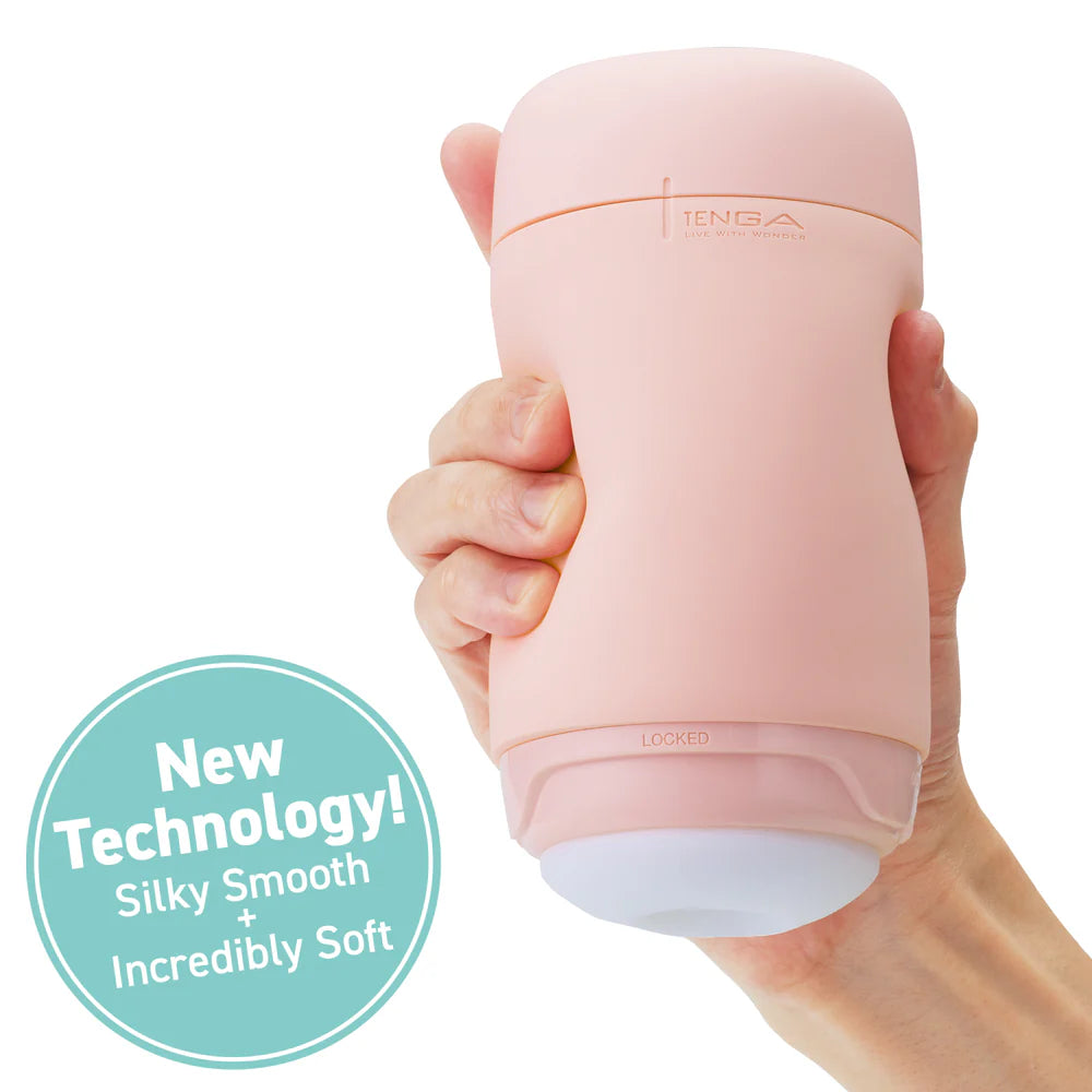 Tenga Puffy Stroker Strawberry Pink